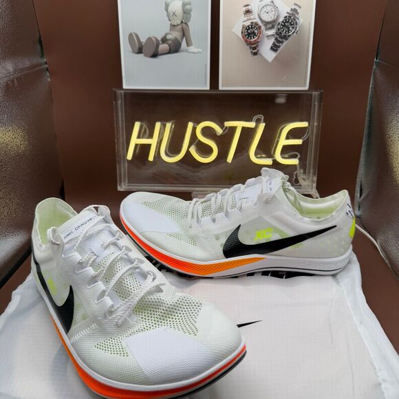 Nike ZoomX Dragonfly XC Mens Sz 11.5 White Cross Country Track Spikes DX7992-100 main image 8